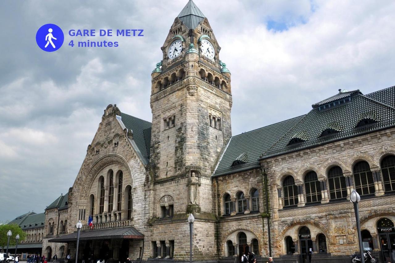 Apartament Belchamps Metz Gare Pompidou Zewnętrze zdjęcie